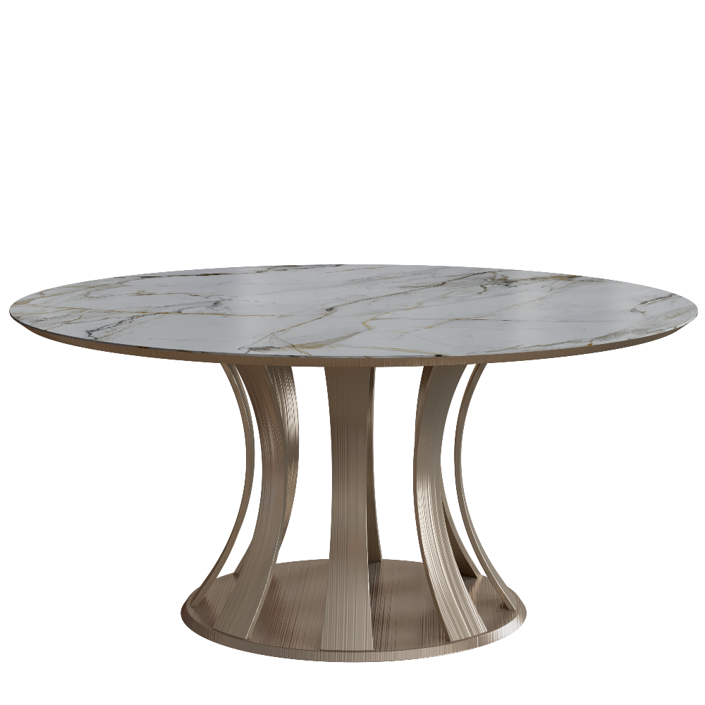 dg00355_白色现代餐桌